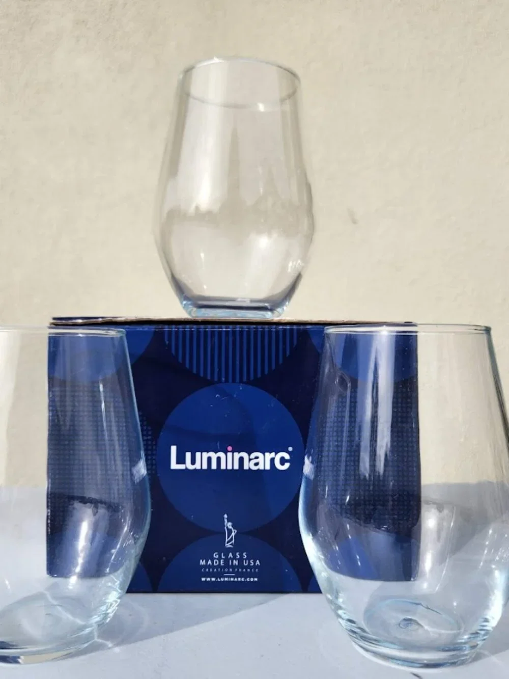 Luminarc new glasses
